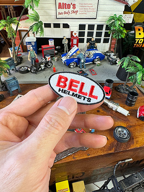 カンパニーロゴワッペン　ミニサイズ　（ベル）　BELL　ヘルメット　■　アメリカン雑貨　アメリカ雑貨 |  | 03