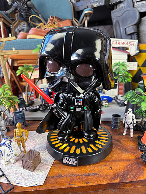 FUNKO SHOP限定　ファンコポップ　スターウォーズ　ダースベイダー　ビッグサイズ　26cm　ボビングヘッド　フィギュア　FUNKO POP! | 