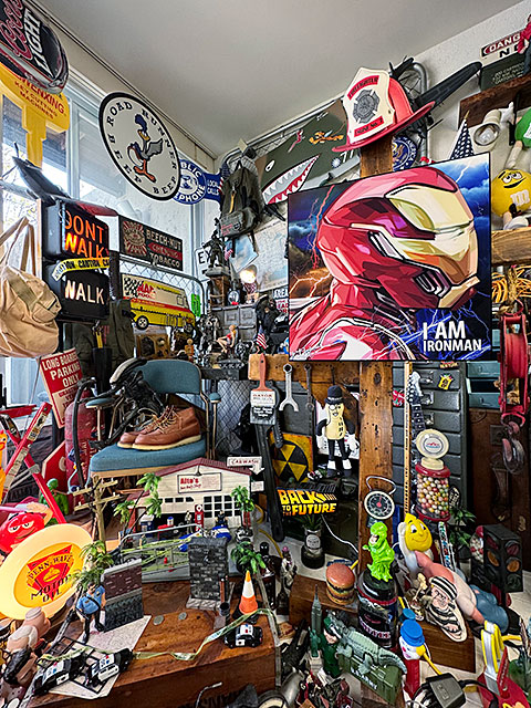 デカサイズ　Lサイズ　51cm　アイアンマン　ポップアートフレーム　（I AM IRONMAN）　■ アメリカン雑貨 アメリカ雑貨 |  | 05