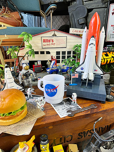 NASA オフィシャル スタッキングマグ 330ml （ホワイト） プラスチック