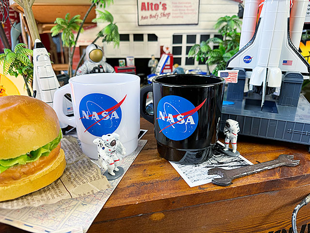 NASA　オフィシャル　スタッキングマグ　330ml　（2色セット）　プラスチック製マグカップ ■ アメリカン雑貨 アメリカ雑貨 |  | 05