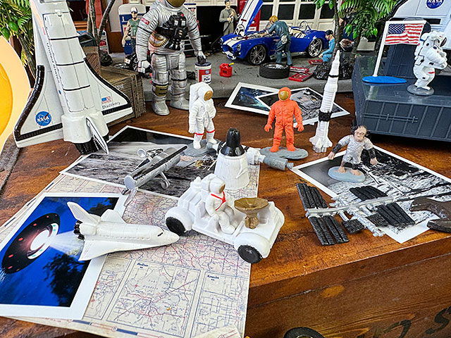 宇宙飛行士　スペース　フィギュア　10点セット ■ アメリカン雑貨 アメリカ雑貨 | 