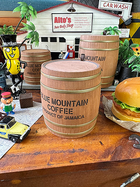 ミニ樽　（ブラウン/Mサイズ）　単品　たる型　小物入れ　MADE IN JAPAN　■　アメリカン雑貨　アメリカ雑貨 | 