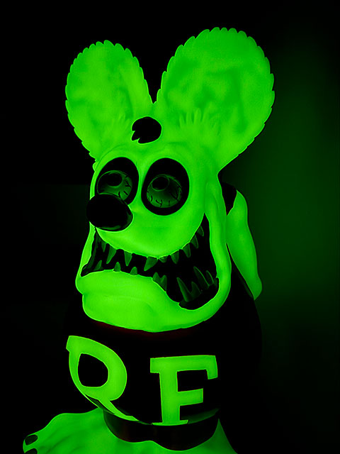 RAT FINK ファンコ限定 蓄光モデル ラットフィンク ジャイアント RAT FINK ファンコ限定 蓄光モデル ラットフィンク ジャイアント