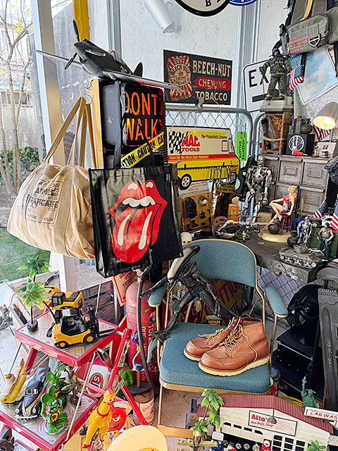 ローリングストーンズ　リップス＆タン　オフィシャル　エコバッグ ■ アメリカン雑貨 アメリカ雑貨 |  | 02