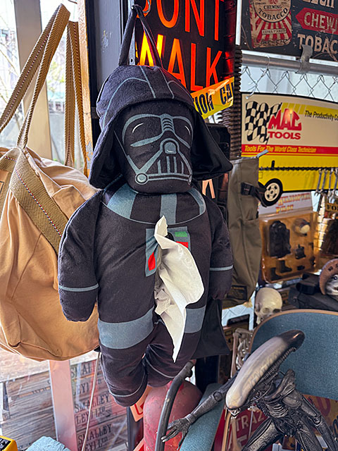 スターウォーズ　ダースベイダー　ティッシュカバー　ちょっとやる気のないベイダー郷 ■ アメリカン雑貨 アメリカ雑貨 | 