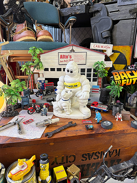 ミシュラン ビバンダム フィギュア ビンテージ ガレージ スタンダードビブ