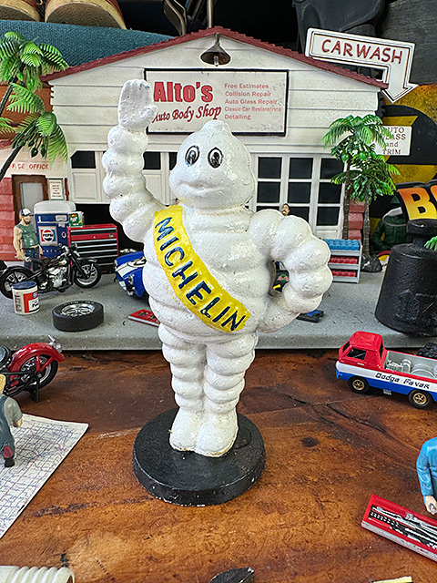 ミシュラン　ビバンダム　キャストアイアン製　ヴィンテージオブジェ　バンク　Sサイズ　（ハロービブ）　貯金箱 爆買 | 