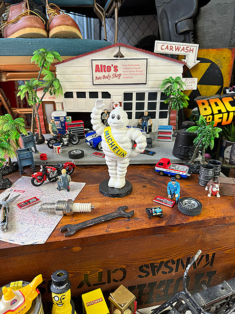 ミシュラン　ビバンダム　キャストアイアン製　ヴィンテージオブジェ　バンク　Sサイズ　（ハロービブ）　貯金箱 爆買 |  | 02