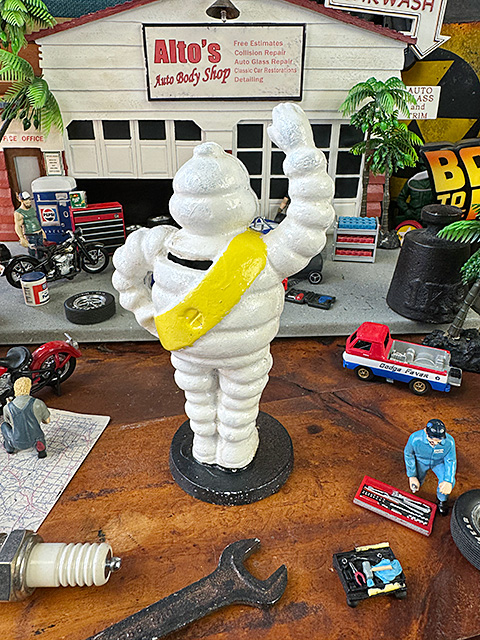 ミシュラン　ビバンダム　キャストアイアン製　ヴィンテージオブジェ　バンク　Sサイズ　（ハロービブ）　貯金箱 爆買 |  | 03