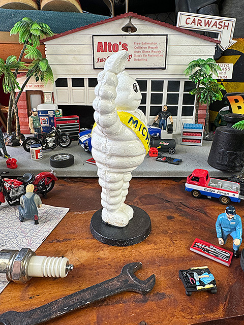 ミシュラン　ビバンダム　キャストアイアン製　ヴィンテージオブジェ　バンク　Sサイズ　（ハロービブ）　貯金箱 爆買 |  | 05