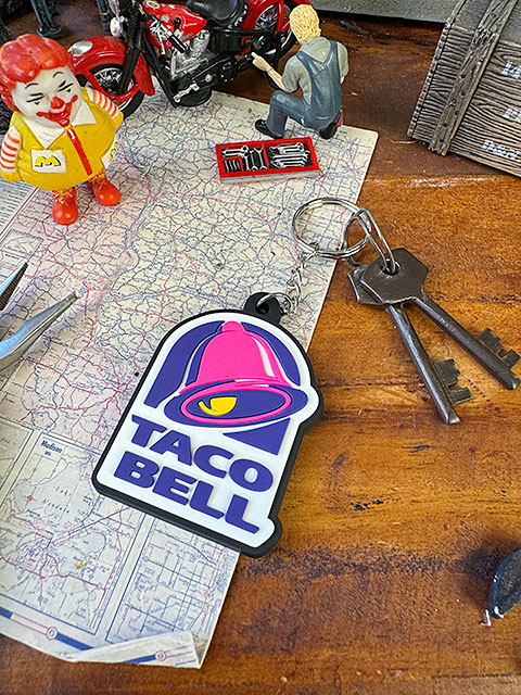 タコベル　ラバーキーホルダー　タコス ■ アメリカン雑貨 アメリカ雑貨 | 