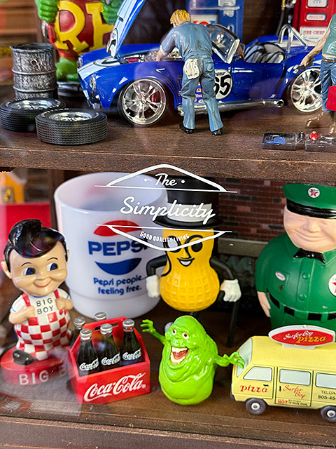 ボワシー ガラスショーケース （ブラウン） □ アメリカン雑貨