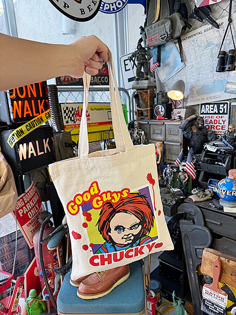 チャイルドプレイ　チャッキー　トートバッグ　エコバッグ ■ アメリカン雑貨 アメリカ雑貨 |  | 05