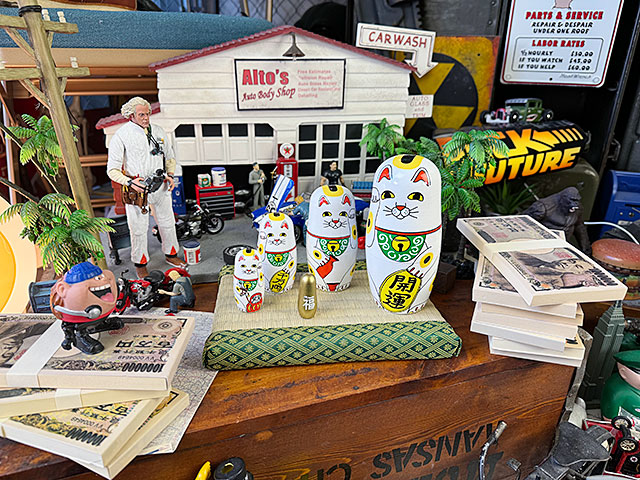 ラッキーキャット　マトリョーシカ　招き猫　※ミニ畳は付属しません ■ アメリカン雑貨 アメリカ雑貨 |  | 08