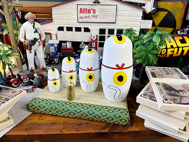 ラッキーキャット　マトリョーシカ　招き猫　※ミニ畳は付属しません ■ アメリカン雑貨 アメリカ雑貨 |  | 09