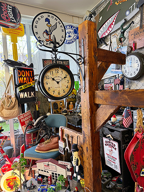 ロンドンブリッジ　ステーションクロック　（両面時計タイプ）　■　アメリカン雑貨　アメリカ雑貨 |  | 09