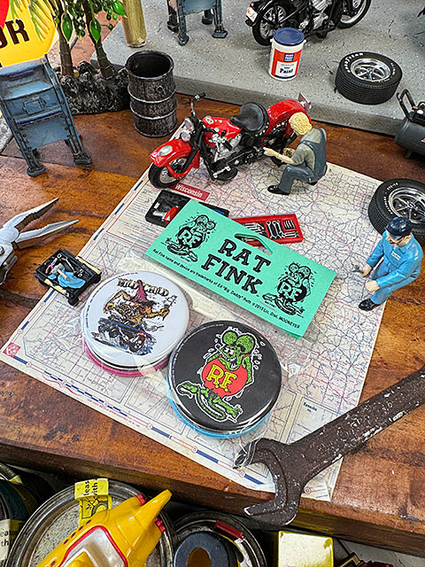 ラットフィンク　マグネット　4個セット ■ アメリカン雑貨 アメリカ雑貨 | RAT FINK | 05