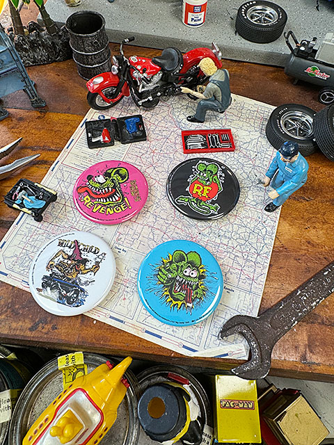 ラットフィンク　マグネット　4個セット ■ アメリカン雑貨 アメリカ雑貨 | RAT FINK | 04