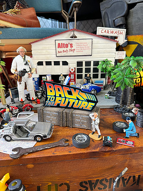 映画　バック・トゥ・ザ・フューチャー　タイトルロゴ　ステッカー　（Lサイズ） ■ アメリカン雑貨 アメリカ雑貨 |  | 01