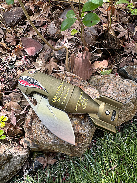 タックフォース　シャークボム　ナイフ　（グリーン） ■ アメリカン雑貨 アメリカ雑貨 |  | 04