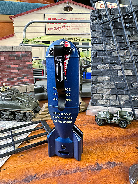 タックフォース　シャークボム　ナイフ　（ブルー） ■ アメリカン雑貨 アメリカ雑貨 |  | 07