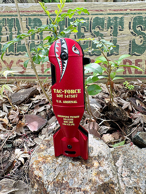 タックフォース　シャークボム　ナイフ　（レッド） ■ アメリカン雑貨 アメリカ雑貨 |  | 04