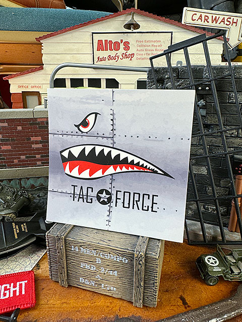 タックフォース　シャークマウス　ステッカー ■ アメリカン雑貨 アメリカ雑貨 | 