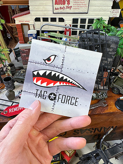 タックフォース　シャークマウス　ステッカー ■ アメリカン雑貨 アメリカ雑貨 |  | 03