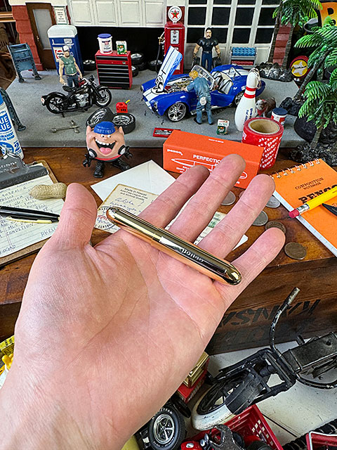 PENCO　ペンコ　バレットボールペン　（ゴールド）　ショート　携帯　コンパクト　0.7mm　高級ペン　油性ボールペン　日本製　ハイタイド |  | 02