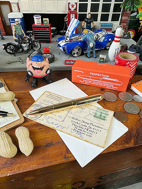 PENCO　ペンコ　バレットボールペン　（ゴールド）　ショート　携帯　コンパクト　0.7mm　高級ペン　油性ボールペン　日本製　ハイタイド |  | 03