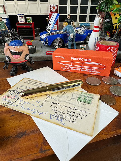 PENCO　ペンコ　バレットボールペン　（ゴールド）　ショート　携帯　コンパクト　0.7mm　高級ペン　油性ボールペン　日本製　ハイタイド |  | 04