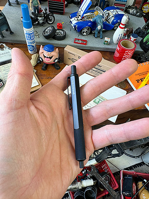 PENCO　ペンコ　ドラフティングボールペン　（ブラック）　ショート　短い　0.5mm　ニードルタイプ　製図　手帳用 日本製　ハイタイド |  | 05