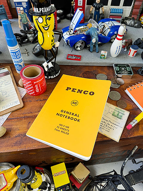 PENCO　ペンコ　ソフトPPノート　A6　文庫本サイズ　（イエロー）　横罫 7mm　罫線　メモ帳　HIGHTIDE　ハイタイド |  | 02