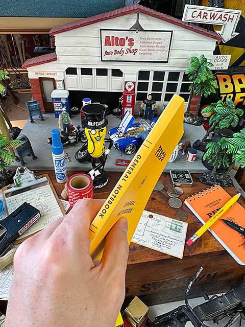 PENCO　ペンコ　ソフトPPノート　A6　文庫本サイズ　（イエロー）　横罫 7mm　罫線　メモ帳　HIGHTIDE　ハイタイド |  | 05