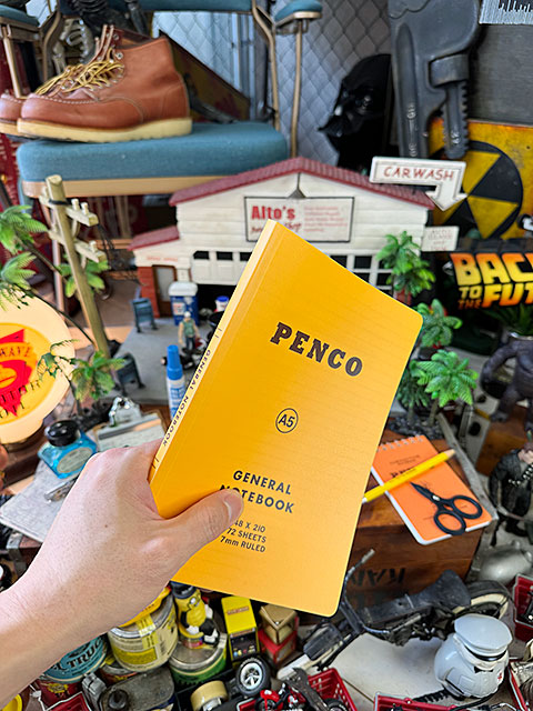 PENCO　ペンコ　ソフトPPノート　A5サイズ　（イエロー）　横罫 7mm　罫線　メモ帳　HIGHTIDE　ハイタイド ■ アメリカン雑貨 アメリカ雑貨 |  | 05