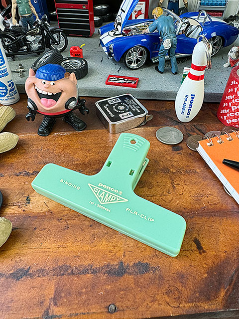 PENCO　ペンコ　プラクリップ　（ミント）　単品　袋留め　ペーパークリップ　ブッククリップ　教科書クリップ　HIGHTIDE　ハイタイド | 