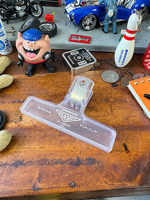 PENCO　ペンコ　プラクリップ　（クリア）　単品　袋留め　ペーパークリップ　ブッククリップ　教科書クリップ　HIGHTIDE　ハイタイド | 