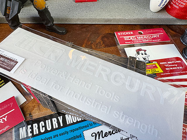 マーキュリー　ステッカー　（TAG WHITE） ■ アメリカン雑貨 アメリカ雑貨 | MERCURY | 04