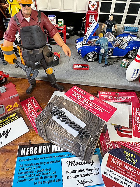 マーキュリー　エンブレム　立体ステッカー　（3Dステッカー） ■ アメリカン雑貨 アメリカ雑貨 | MERCURY | 01