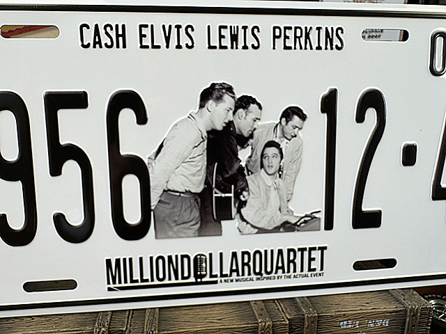 エルヴィス・プレスリー　ライセンスプレート　（伝説のサンスタジオ・セッション）　ジェリー・リー・ルイス　ジョニー・キャッシュ |  | 01