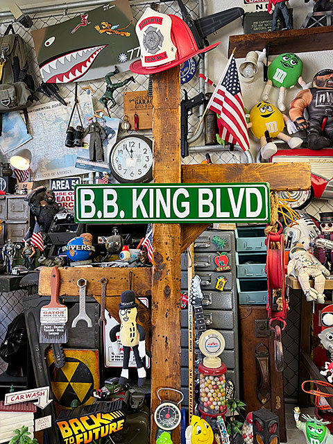 B.B.キング　ストリートサイン　ブリキ看板　ブルース ■ アメリカン雑貨 アメリカ雑貨 |  | 01