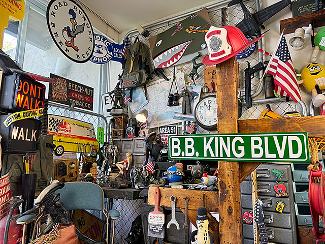 B.B.キング　ストリートサイン　ブリキ看板　ブルース ■ アメリカン雑貨 アメリカ雑貨 |  | 02