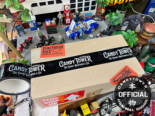 キャンディタワー　オフィシャル　パッキングテープ　50m巻き　20周年　（新ロゴバージョン） ■ アメリカン雑貨 アメリカ雑貨 | 