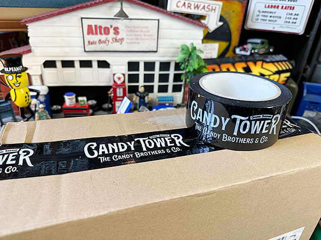 キャンディタワー　オフィシャル　パッキングテープ　50m巻き　20周年　（新ロゴバージョン） ■ アメリカン雑貨 アメリカ雑貨 |  | 05