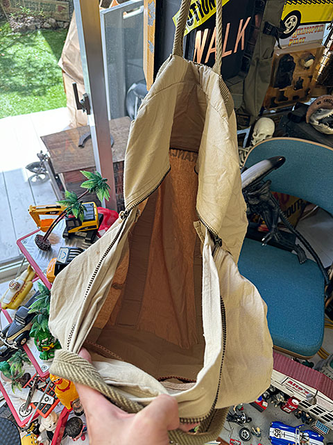 パラシュートバッグ Lサイズ （サンドベージュ） ミリタリー ボストン