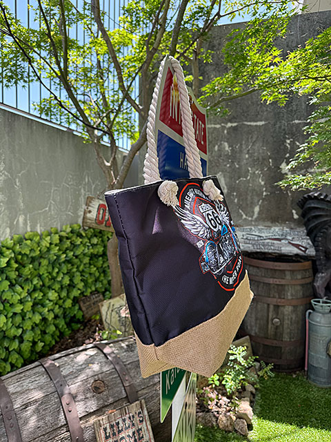 ルート66　ロープ　トートバッグ　（ハーレー） ■ アメリカン雑貨 アメリカ雑貨 爆買 |  | 02