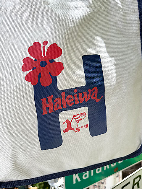 ハレイワ　キャンバストートバッグ　Lサイズ　（ライトグレー） ■ アメリカン雑貨 アメリカ雑貨 |  | 03