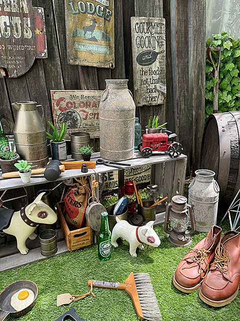 ファーマー　ミルク缶　（Mサイズ）　単品 ■ アメリカン雑貨 アメリカ雑貨 |  | 03