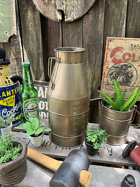 ドラム缶　ミルクポット　（Lサイズ） ■ アメリカン雑貨 アメリカ雑貨 |  | 03